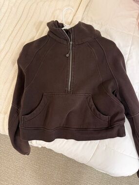 lululemon athletica Brown Full-Zip Hoodie